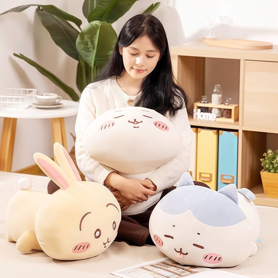 Amazon.co.jp: ちいかわ 激かわ 寝顔 居眠り ハチワレ 38cm 大型